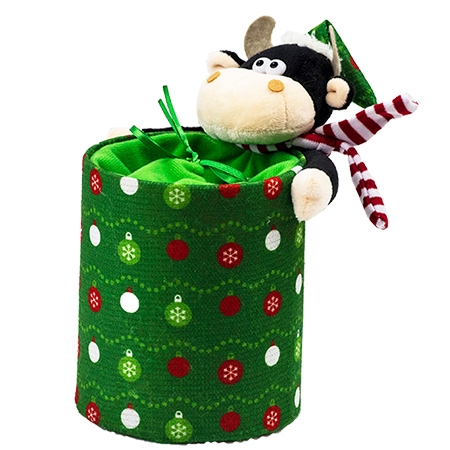 Новогодний подарок Бычок Стакан